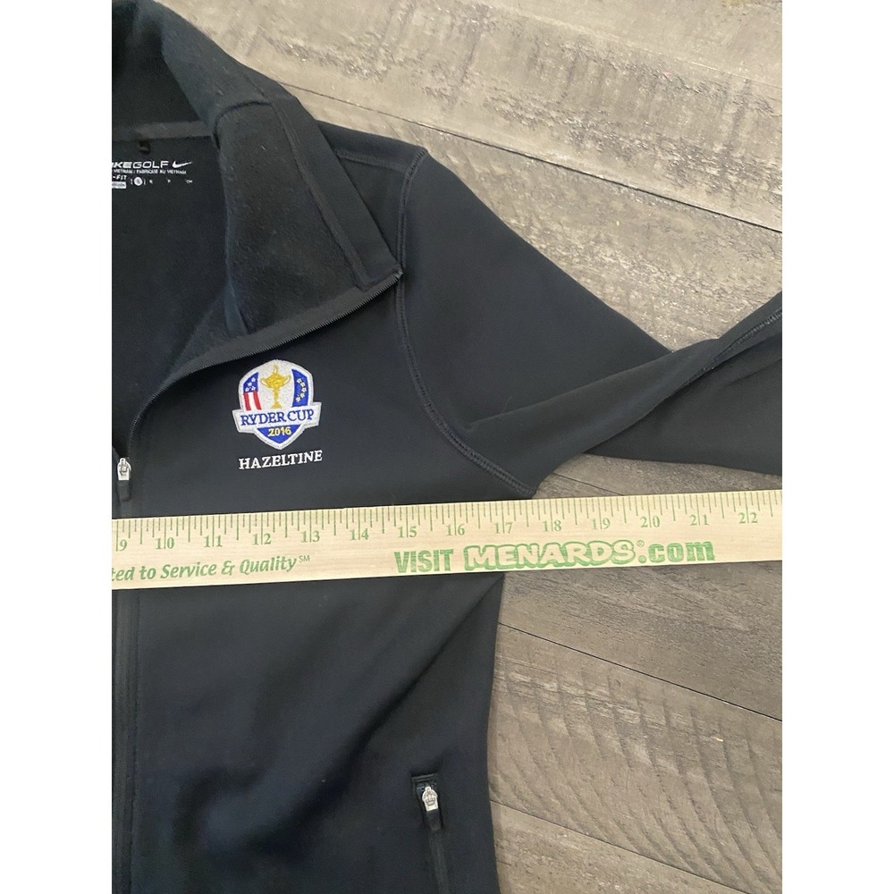 NIKE Golf 2016 Ryder Cup Hazeltine 1/4 Zip Black Women's ThermaFit Pullover - S - Picture 6 of 7